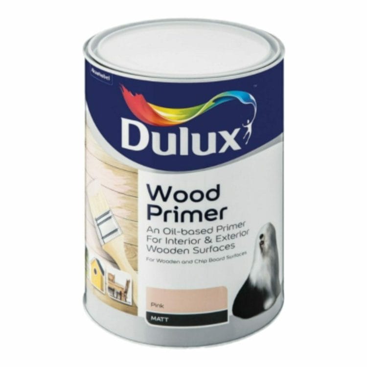 Dulux Pink Primer for Wood