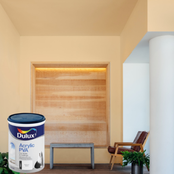Dulux Acrylic PVA - (gold colour swatch variations)