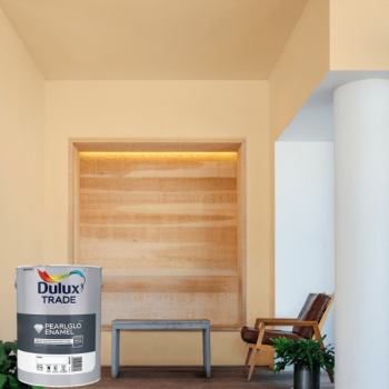 Dulux Trade - Pearlglo Enamel (gold color swatch variations)