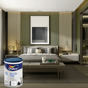 Dulux Acrylic PVA - (lime colour swatch variations)