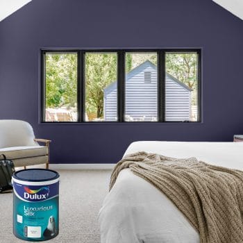 Dulux Luxurious Silk - (violet color swatch variations)