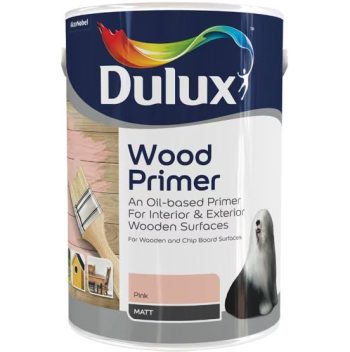 Dulux Pink Primer for Wood