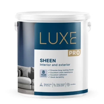 LUXE - LOW SHEEN - WHITE - 5LT